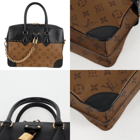 LOUIS VUITTON Monogram Reverse Citymar Hand Bag M43595 LV Auth 128275M - Picture 15 of 15